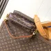 Louis Vuitton Handbags Chip version 163C Nil  Monogram Archive  size:25×17×11cm #B53473