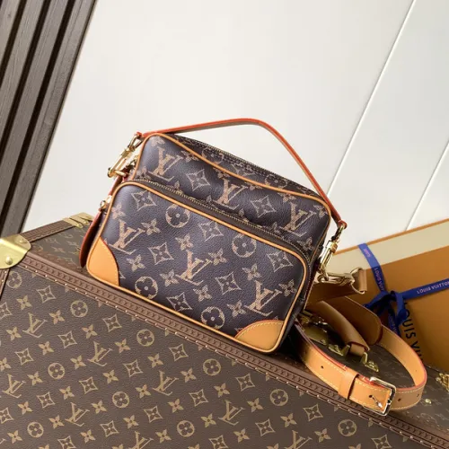 Louis Vuitton Handbags Chip version 163C Nil  Monogram Archive  size:25×17×11cm #B53473