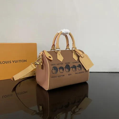 Louis Vuitton Handbags PHARREL and NIGO speedy collection's Nigo  size:25×19×15cm #B53478