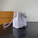 Louis Vuitton Lilac Empreinte Leather Bucket Bag With Braided Chain Handle And Adjustable Strap size:20×20×13cm #B54274