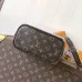 Louis Vuitton M25656 Neverfull Bandoulière Inside Out BB Tote Bag - Purple Monogram Canvas & Leather with Microchip #B60511