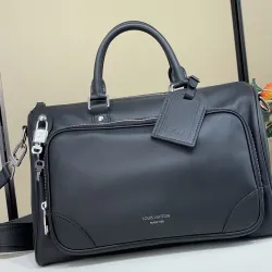  M28100 Keepall Cargo 35 Full Grained Leather Duffle Crossbody Travel Handbag #B65990