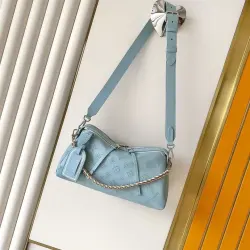  M29317 Mahina Hand It All Perforated Leather Shoulder Crossbody Handbag #B65985