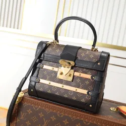Louis Vuitton M45908 Original Version Trianon Small Handbag - Monogram Canvas, S-Lock Design (Size: 21x18x11cm) #B59478 Louis Vuitton M45908 Original Version Trianon Small Handbag - Monogram Canvas, S-Lock Design (Size: 21x18x11cm) #B59478