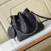 Louis Vuitton Monogram Bella Black Mahina #B35806