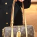 Louis Vuitton Monogram Canvas Cylinder Bag - Luxury Top-Handle Handbag with Gold-Tone Lock & Signature Hardware M47031 #B58339