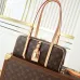 Louis Vuitton Monogram Canvas Cylinder Bag - Luxury Top-Handle Handbag with Gold-Tone Lock & Signature Hardware M47031 #B58339