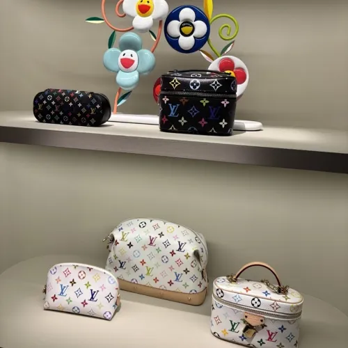 Louis Vuitton Monogram Denim Toiletry Pouch M13743 27x18x9cm #B62948