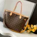 Louis Vuitton Neverfull Bandoulière Inside Out Medium Handbag Yellow #B54860