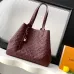 Louis Vuitton Neverfull MM Tote Bag (2 Colors) – Black/Burgundy Monogram Empreinte Leather with Gold-Tone Lock #B59169