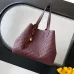 Louis Vuitton Neverfull MM Tote Bag (2 Colors) – Black/Burgundy Monogram Empreinte Leather with Gold-Tone Lock #B59169
