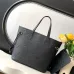 Louis Vuitton Neverfull medium shopping bag Handbag With Chip All Black #B54856