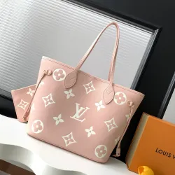 Louis Vuitton Neverfull medium shopping bag Handbag With Chip #B54853