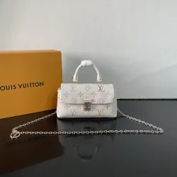 Louis Vuitton Pastel Monogram Mini Handbag With Chain Strap And Signature Lock size:16×10×7cm #B54273