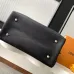 Louis Vuitton Sac Carmel Black Handbag With Chip #B54852