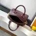 Louis Vuitton Speedy Bandoulière 20 – Burgundy Monogram Empreinte Leather with Gold-Tone Lock & Chain Strap #B59166