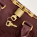 Louis Vuitton Speedy Bandoulière 20 – Burgundy Monogram Empreinte Leather with Gold-Tone Lock & Chain Strap #B59166