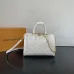 Louis Vuitton Speedy Bandoulière Mini (3 Colors) – White/Dark Brown/Black Monogram Empreinte Leather with Chain Strap #B59168