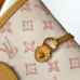 Louis Vuitton White Gradient Neverfull MM Monogram Blossoms Tote #B67331