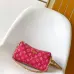 LV Original M14159 Liv Pochette | Pink Monogram Denim Underarm Bag 24×13×6.5 cm #B60247