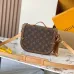 LV Premium M15166 Montsouris Trunk Bag | Monogram Canvas Crossbody Bag 17×7×22 cm #B60242