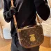 LV Premium M15166 Montsouris Trunk Bag | Monogram Canvas Crossbody Bag 17×7×22 cm #B60242