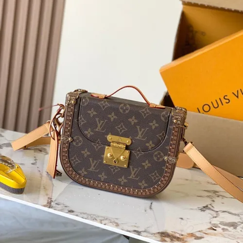 LV Premium M15166 Montsouris Trunk Bag | Monogram Canvas Crossbody Bag 17×7×22 cm #B60242