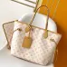 LV White Gradient Neverfull MM Tote M27521 L30xH28xD14cm #B67234
