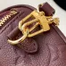 Louis Vuitton Coussin PM Crossbody Bag – Burgundy Monogram Empreinte Leather with Gold-Tone Hardware #B59165