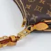 Louis Vuitton Liv Pochette Handbag (M83008) - Monogram Canvas, Detachable Chain/Strap, 24.5×13.5×6.5cm #B59990