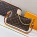 Louis Vuitton Liv Pochette Handbag (M83008) - Monogram Canvas, Detachable Chain/Strap, 24.5×13.5×6.5cm #B59990