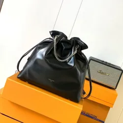 Louis Vuitton M25545 Off Duty Medium Sheepskin Drawstring Bag 24 x 11.5 x 33cm #B61864