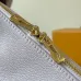 Louis Vuitton M27275 Express Mini Hobo Bag Pastel Purple Calfskin Monogram Trim Crossbody Handbag #B65982