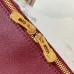 Louis Vuitton M27689 Express Medium Hobo Bag Burgundy Calfskin Monogram Trim Shoulder Handbag #B65981