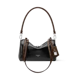  M27920 Express Mini Hobo Bag Glossy Leather Monogram Shoulder Handbag #B65980