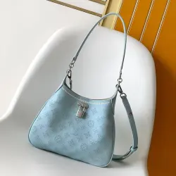  M28779 All Around Mahina Perforated Leather Shoulder Bag LV Lock Hardware Handbag #B65987