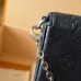 Louis Vuitton Pochette Metis Crossbody Bag – Iridescent Navy Monogram Empreinte Leather (Silver-Tone Chain Strap) #B58778