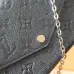 Louis Vuitton Pochette Metis Crossbody Bag – Iridescent Navy Monogram Empreinte Leather (Silver-Tone Chain Strap) #B58778
