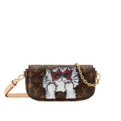 M15148 LV Travels With Grace Coddington Wallet On Chain Ivy #B55981