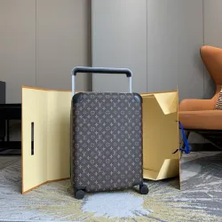 LV Stylish Patterned Rolling Luggage Premium Durable Travel Suitcases 20-inch #B59801