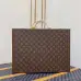 Louis Vuitton Monogram hard sided Briefcase/Suitcase Unisex brown #999930589