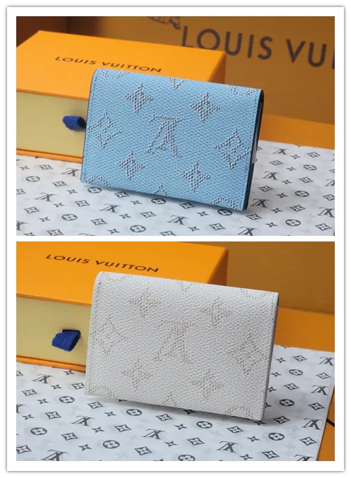 LOUIS VUITTON LV SHW Coin Card Case Chip version #B53469