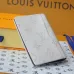 LOUIS VUITTON LV SHW Coin Card Case Chip version White/Blue #B53466