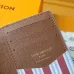 LOUIS VUITTON LV SHW Coin Card Case Chip version White/Blue #B53466