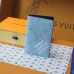 LOUIS VUITTON LV SHW Coin Card Case Chip version White/Blue #B53466