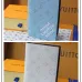 LOUIS VUITTON passport Case Chip version White/Blue #B53470