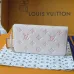 LV M27742 Compact Wallet | Monogram Embossed Leather | Light Blue #B60899