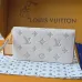 LV M27742 Compact Wallet | Monogram Embossed Leather | Light Blue #B60899