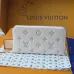 LV M27742 Compact Wallet | Monogram Embossed Leather | Light Blue #B60899