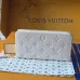 LV M27742 Compact Wallet | Monogram Embossed Leather | Light Blue #B60899